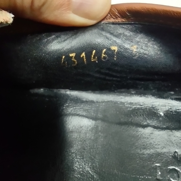 Gucci 38 Jordaan Supreme GG monogram logo canvas leather loafers - Picture 12 of 12